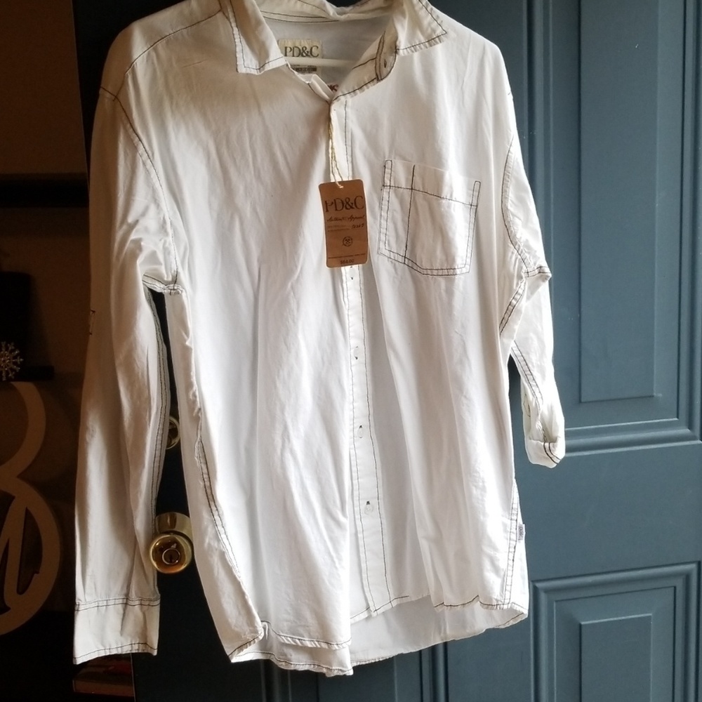 White button down shirt